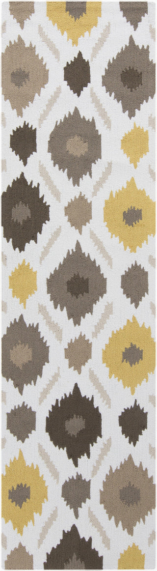 Surya Brentwood BNT-7676 Gold Area Rug 2'3'' x 8' Runner