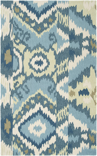 Surya Brentwood BNT-7678 Teal Area Rug 5' x 8'