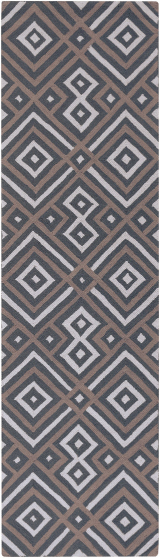 Surya Brentwood BNT-7698 Charcoal Area Rug 2'3'' x 8' Runner