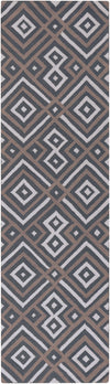 Surya Brentwood BNT-7698 Charcoal Area Rug 2'3'' X 8' Runner