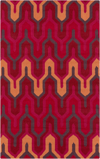 Surya Brentwood BNT-7701 Cherry Area Rug 5' x 8'