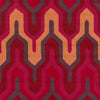 Surya Brentwood BNT-7701 Cherry Hand Hooked Area Rug Sample Swatch