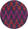 Surya Brentwood BNT-7703 Magenta Area Rug 6' Round
