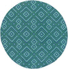 Surya Brentwood BNT-7704 Teal Area Rug 6' Round