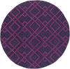 Surya Brentwood BNT-7705 Magenta Area Rug 6' Round