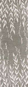 KAS Home 1005 Silver Tranquility Area Rug by Bob Mackie 
