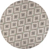 KAS Home 1017 Silver/Grey Mirage Hand Tufted Area Rug by Bob Mackie 