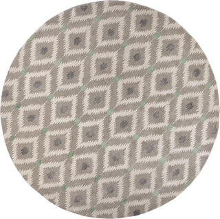 KAS Home 1017 Silver/Grey Mirage Hand Tufted Area Rug by Bob Mackie 