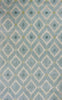 KAS Home 1018 Ice Blue Mirage Hand Tufted Area Rug by Bob Mackie