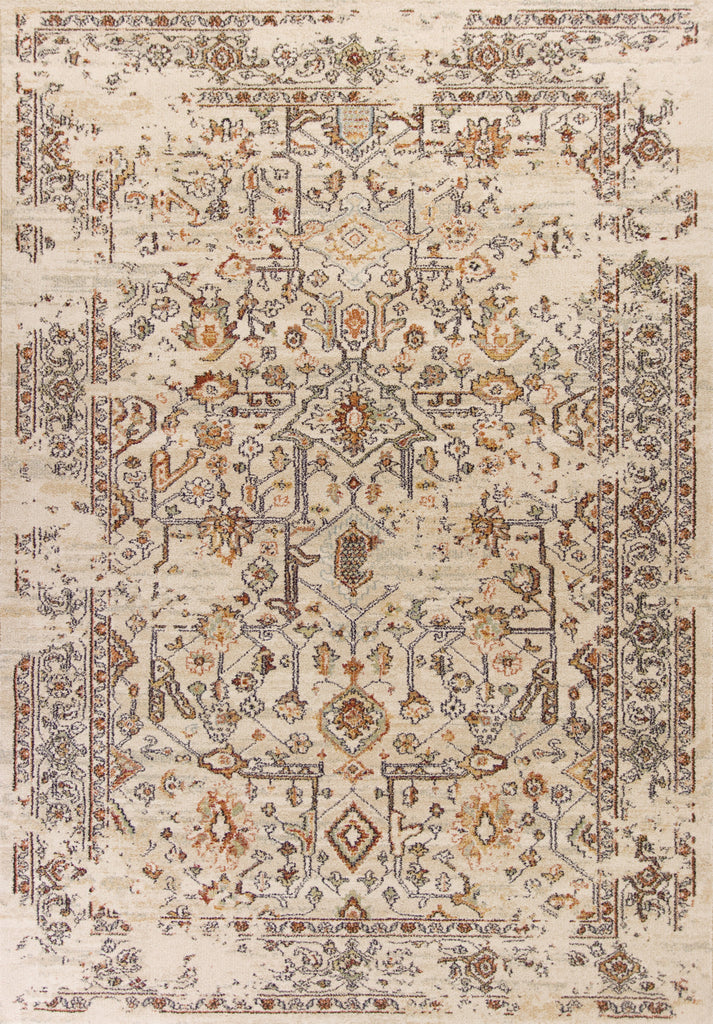 KAS Home Vintage 1309 Sand Marrakesh Machine Woven Area Rug by Bob Mackie