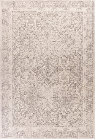KAS Home Vintage 1312 Ivory Damascus Machine Woven Area Rug by Bob Mackie