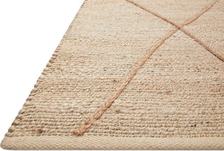 Loloi II Bodhi BOD-01 Ivory/Natural Area Rug Corner