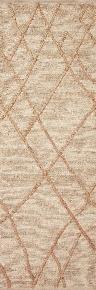 Loloi II Bodhi BOD-01 Ivory/Natural Area Rug 2'6''x 7'6'' Runner