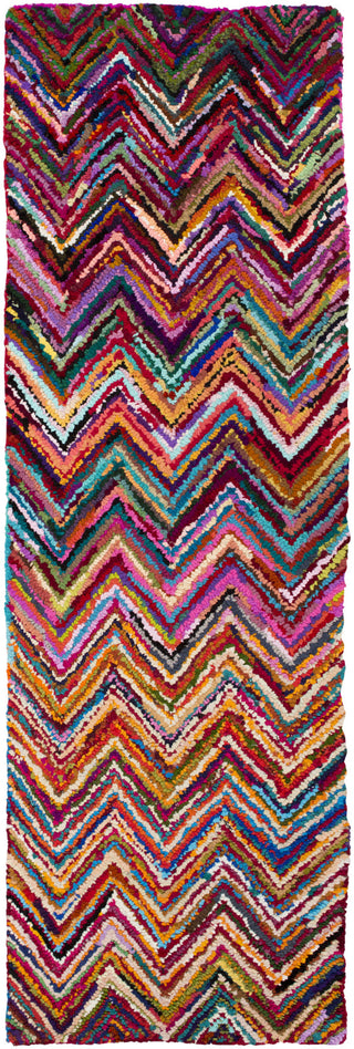 Surya Boho BOH-2000 Magenta Area Rug 2'6'' x 8' Runner