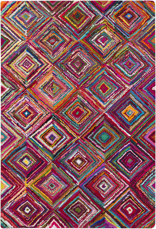 Surya Boho BOH-2002 Magenta Area Rug 5'6'' x 8'6''