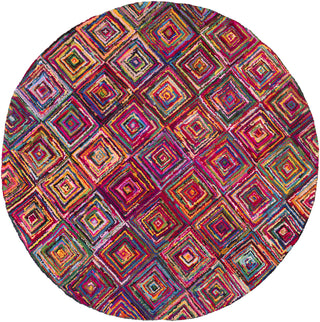 Surya Boho BOH-2002 Magenta Area Rug 8' Round