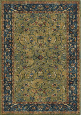 Orian Rugs Bohemian Zettia Green Area Rug Main Image