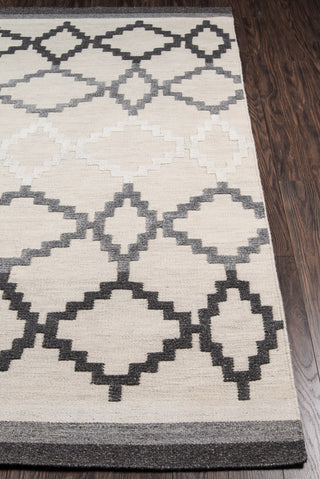 Momeni Boho BO-03 Grey Area Rug Corner Shot