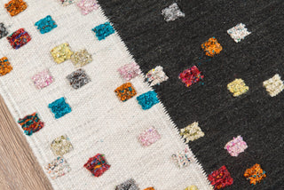 Momeni Boho BO-04 Charcoal Area Rug Closeup