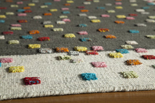 Momeni Boho BO-04 Charcoal Area Rug Closeup