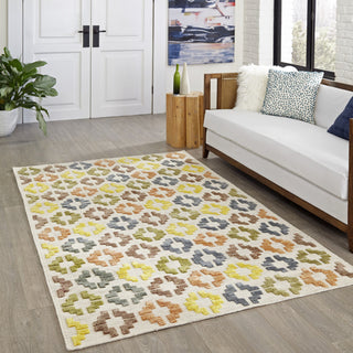 Momeni Boho BO-05 Ivory Area Rug Room Scene Feature