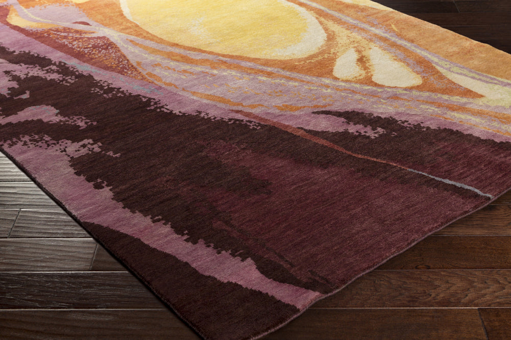 Surya Brought To Light BOL-4002 Area Rug by Robert Langford Corner Shot Feature