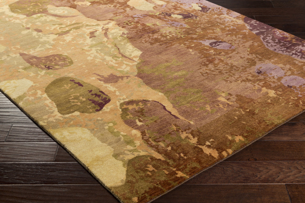 Surya Brought To Light BOL-4005 Area Rug by Robert Langford Corner Shot Feature