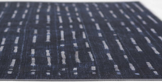 Momeni Bolt BOL-1 Denim Area Rug by Novogratz Close up