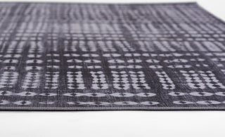 Momeni Bolt BOL-2 Charcoal Area Rug by Novogratz Round Image