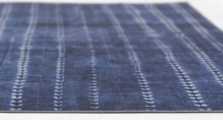 Momeni Bolt BOL-3 Denim Area Rug by Novogratz Close up