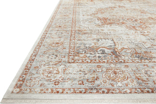 Loloi Bonney BNY-01 Ivory / Sunset Area Rug Corner Image