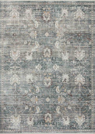 Loloi Bonney BNY-03 Lagoon / Ivory Area Rug main image