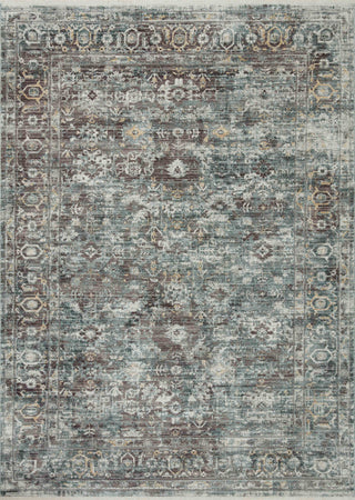 Loloi Bonney BNY-05 Slate / Teal Area Rug main image