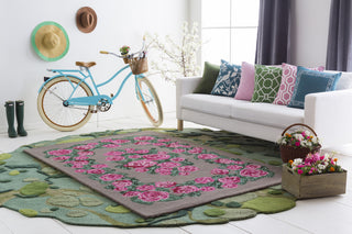 Artistic Weavers Botany Gianna Pink Multi Area Rug Style Shot