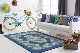 Artistic Weavers Botany Gianna Denim Blue Multi Area Rug Style Shot