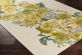 Artistic Weavers Botany Emilia Gold Multi Area Rug Corner Shot