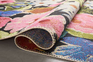 Loloi II Botanical BOT-01 Black/Multi Area Rug Pile Image