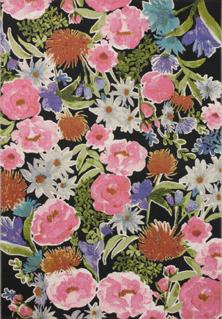 Loloi II Botanical BOT-01 Black/Multi Area Rug main image