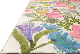 Loloi II Botanical BOT-01 Ivory/Multi Area Rug Corner Image