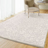 Orian Rugs Boucle' Cottage Floral Natural Area Rug Room Scene