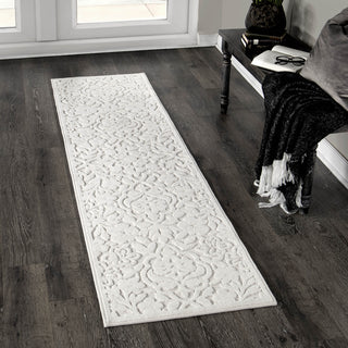 Orian Rugs Boucle' Cottage Floral Natural Area Rug Lifestyle Image