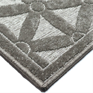 Orian Rugs Boucle' Luna Silverton Area Rug Corner Image