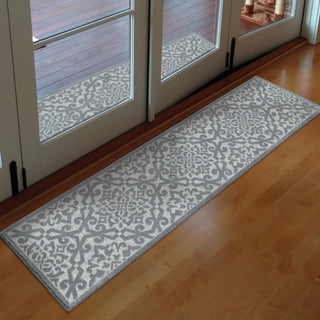 Orian Rugs Boucle' Sunland Harbor Blue Area Rug Lifestyle Image