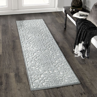Orian Rugs Boucle' Sunland Harbor Blue Area Rug Lifestyle Image