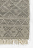 Momeni Boulder BOU-1 Charcoal Area Rug Corner Image
