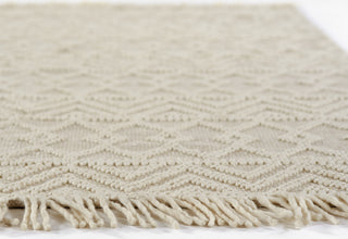 Momeni Boulder BOU-5 Ivory Area Rug Round Image