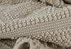 Momeni Boulder BOU-6 Ivory Area Rug Pile Image