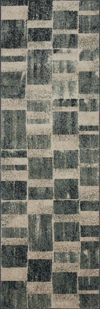 Loloi II Bowery BOW-03 Storm/Sand Area Rug 2'3''x7'6'' Runner