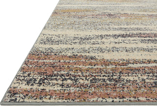 Loloi II Bowery BOW-04 Pebble/Multi Area Rug Corner 