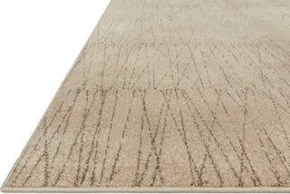 Loloi II Bowery BOW-05 Beige/Pepper Area Rug Corner